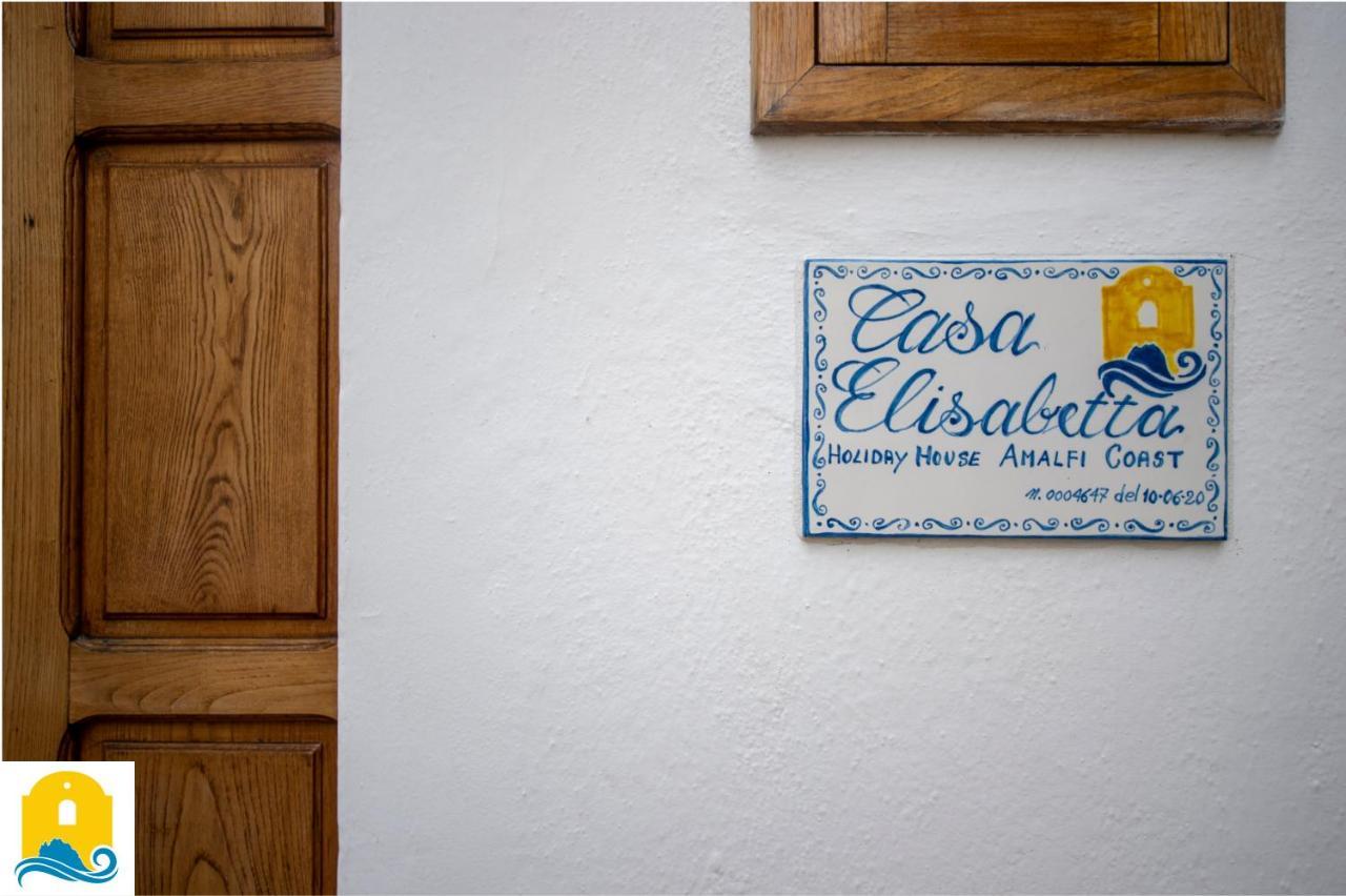 Casa Elisabetta Villa Praiano Exteriör bild